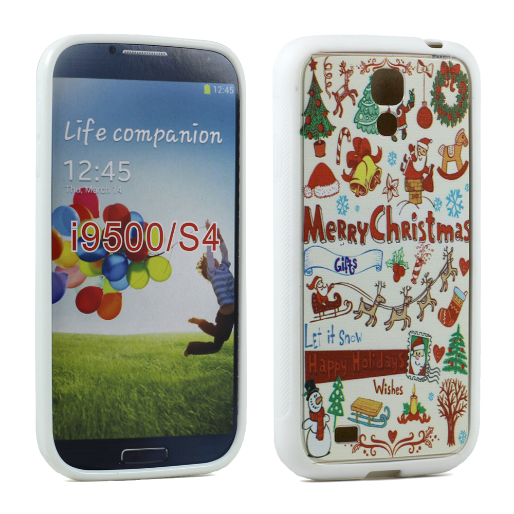 Samsung Galaxy S4 CHRISTMAS Design Gummy Case